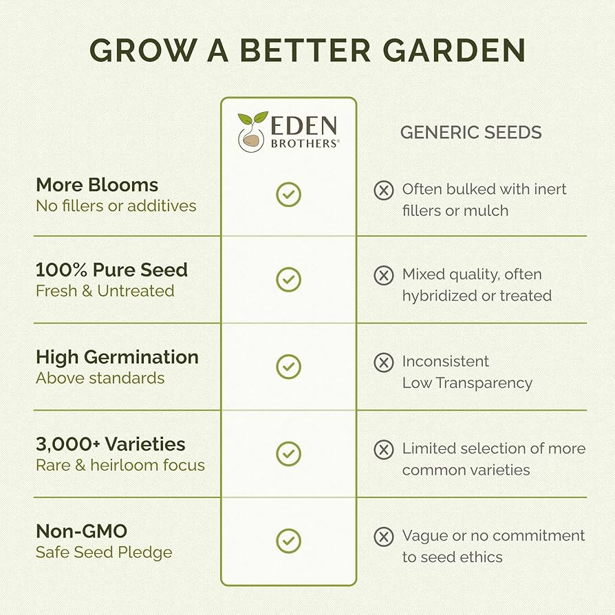 Amazon.com : Eden Brothers Zinnia Seeds - Isn't This
